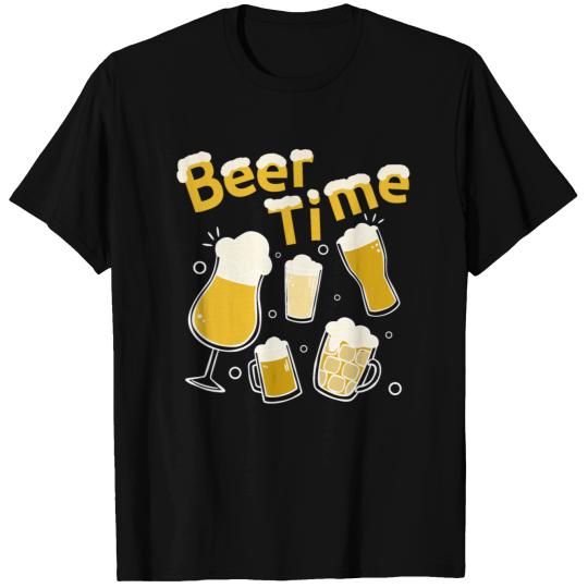 Beer time original alcohol beer aperitif apero T-shirt