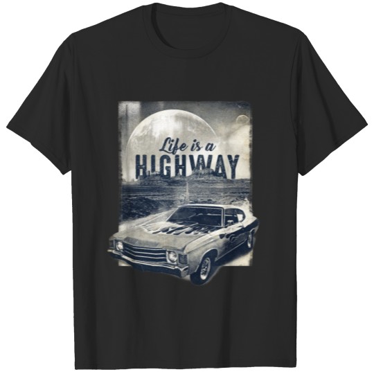 Discover Life is a Highway T-shirt
