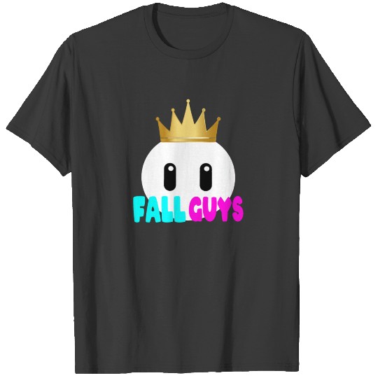 Discover King of Fall Guys Tshirt Geschenk Gamer T-shirt