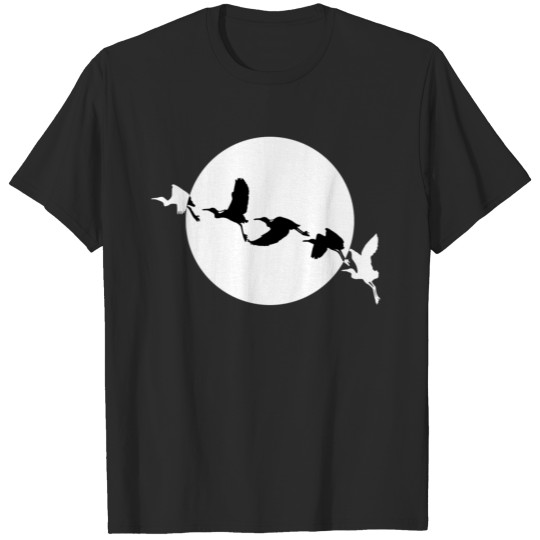 Discover Bird Silhouettes T-shirt