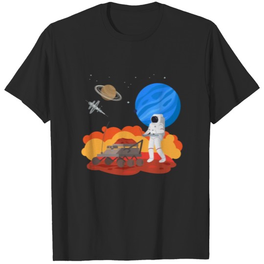 Mars pioneers of the future T-shirt