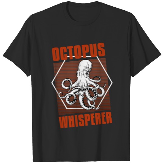 Discover octopus whisperer hipster t-shirt T-shirt