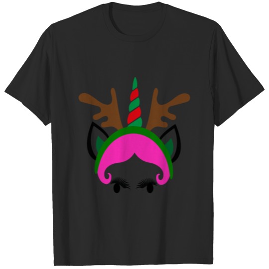 Discover Christmas unicorn T-shirt