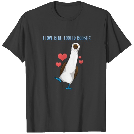 Blue-footed booby T-shirt