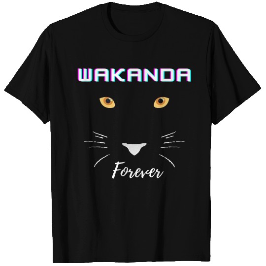 wakanda forever-black panther T-shirt