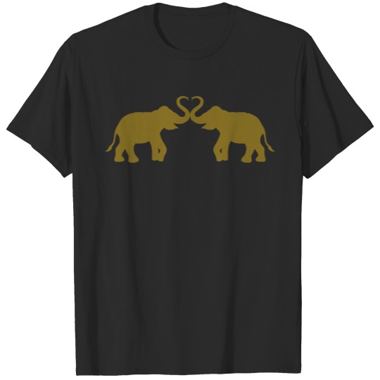 Elephant love T-shirt