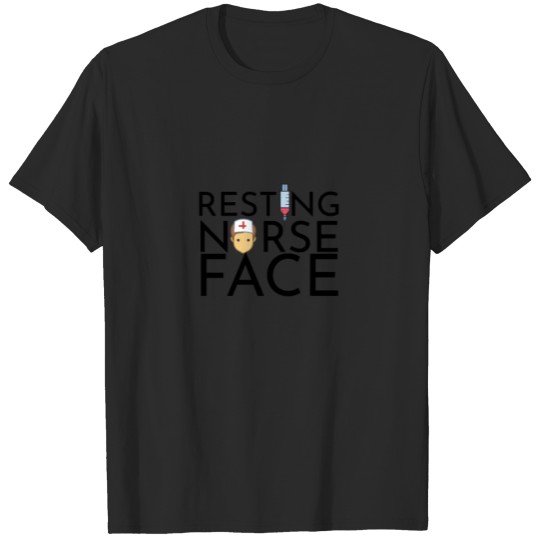 Discover Resting nurse face T-shirt