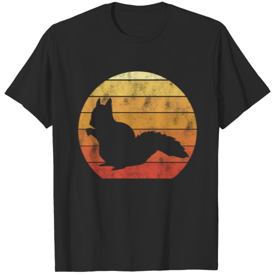 Sun Retro Squirrel T-shirt