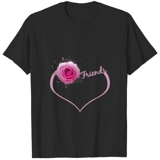 Discover Friends Flower Heart T-shirt