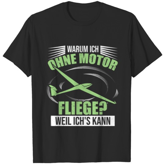 Discover Glider Pilot Environmentally friendly gliding T-shirt
