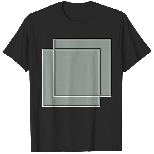 Discover Signs Lines Square T-shirt
