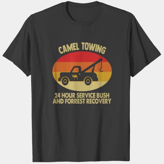 Camel Towing 24 Hour Service Bush Forest Recovery T-shirt