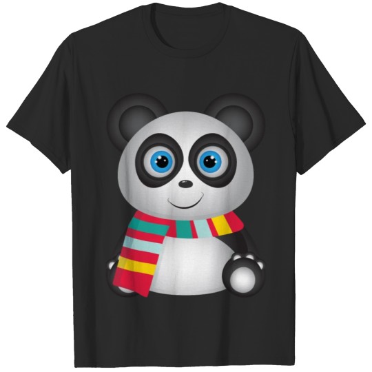 Discover Winter Panda T-shirt
