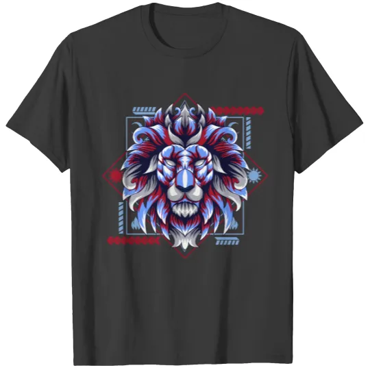 LION KING HEAD VINTAGE RETRO T-shirt