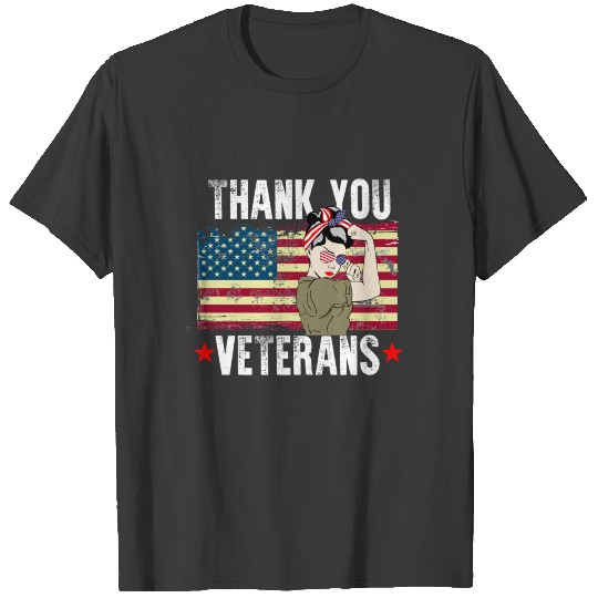Thank You Veterans Day Celebration Vintage T-shirt