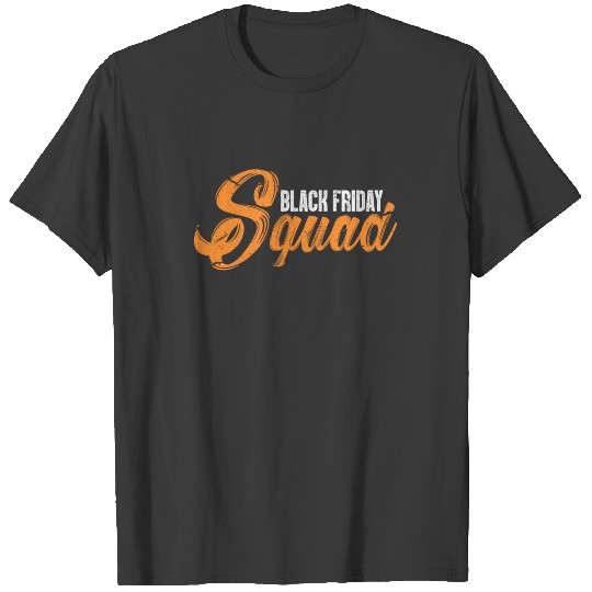 Black Friday Squad Night Shopping Team Deal T-shirt