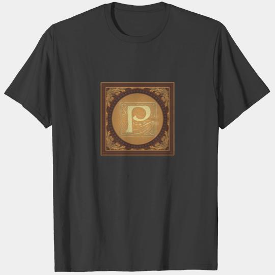 letter P monogram T-shirt
