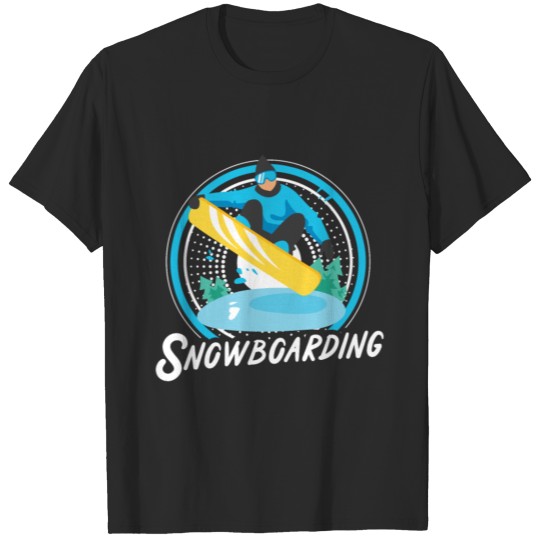 Discover Snowboarding Snowboarder Cool Winter Sports Gift T-shirt