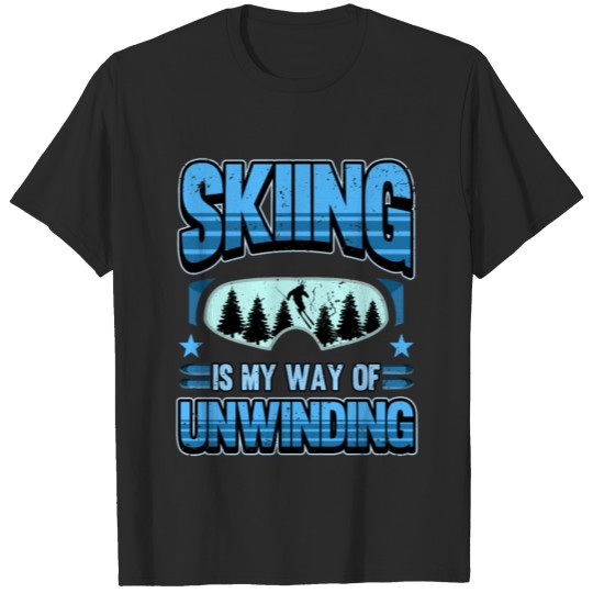 Discover Ski Winter Sports Skiing Winter Gifts T-shirt