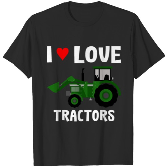 Discover tractors boys agriculture gift T-shirt