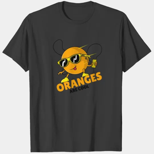Oranges Are Cool Orange Surfers T-shirt