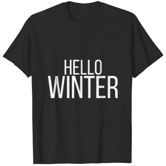 Discover Hello Winter T-shirt