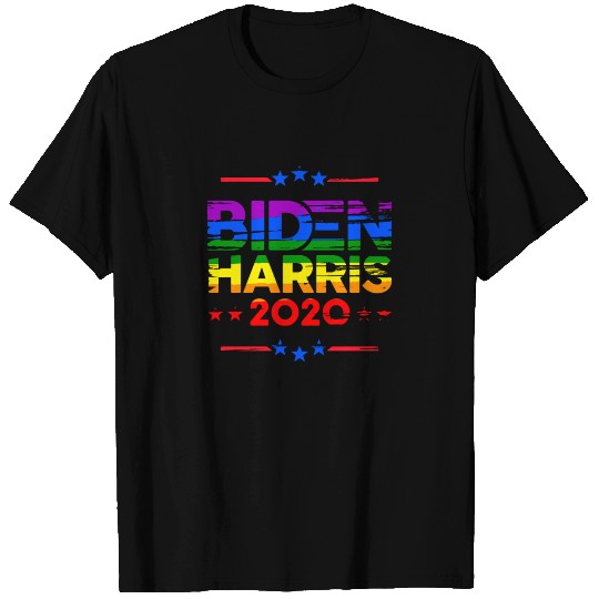 Joe Biden Kamala Harris 2020 Rainbow Pride LGBT T-shirt