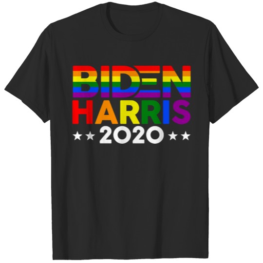 Joe Biden Kamala Harris 2020 Rainbow Pride LGBT T-shirt