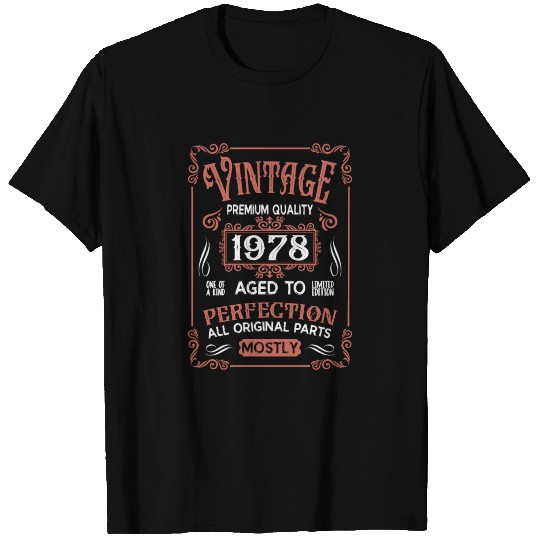 Birthday Born In 1978 T-shirt