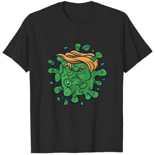 Covid Trump Germ Face Anti Trump T-Shirts Gift T-shirt