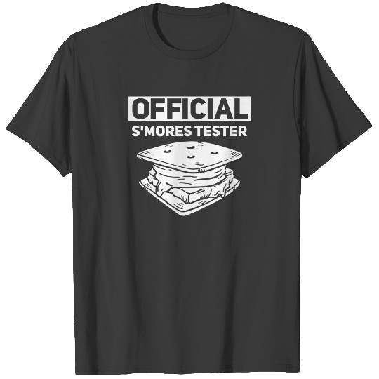S'more Gift Camping Campfire Marshmallow T-shirt