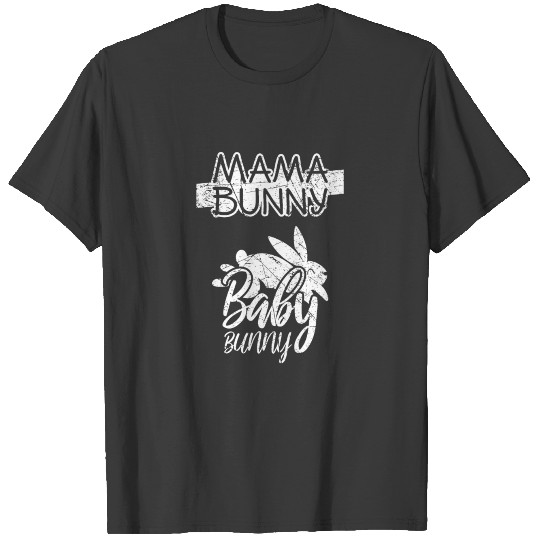Mama Bunny Baby Bunny Easter Pregnancy T-shirt
