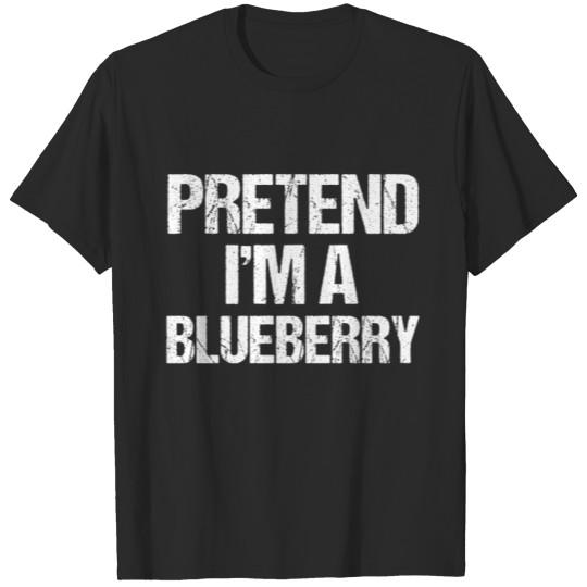 Discover Pretend I'm A Blueberry Halloween T-shirt