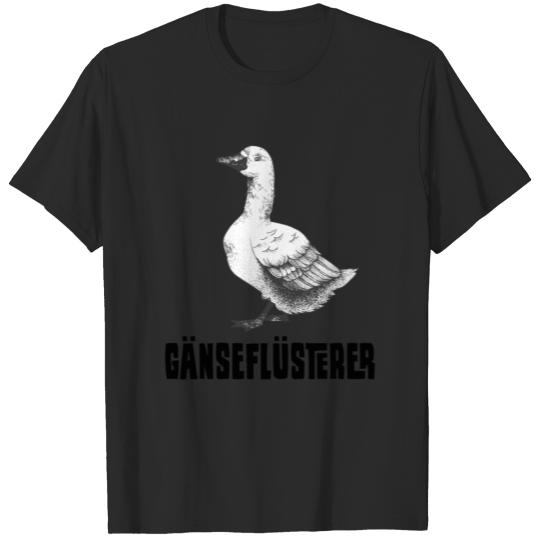 Discover Geese Whispering Farm Goose Tshirt Gift german T-shirt
