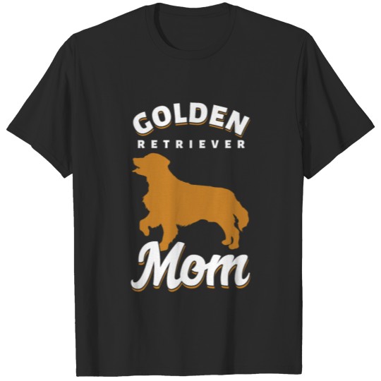 Discover Golden Retriever Mom Dog Lover Owner Gift T-shirt