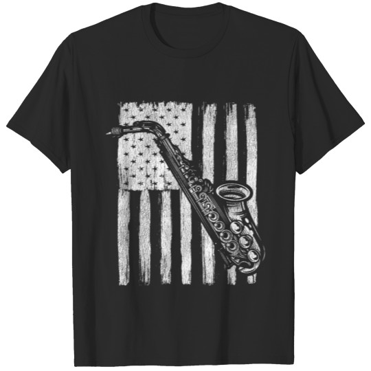 Discover Saxophone USA T-shirt