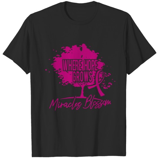 Discover WHERE HOPE GROWS T-shirt