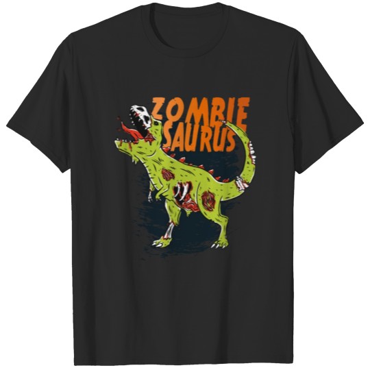 Discover Halloween Happy Halloween Funny Dinosaur Costume T-shirt