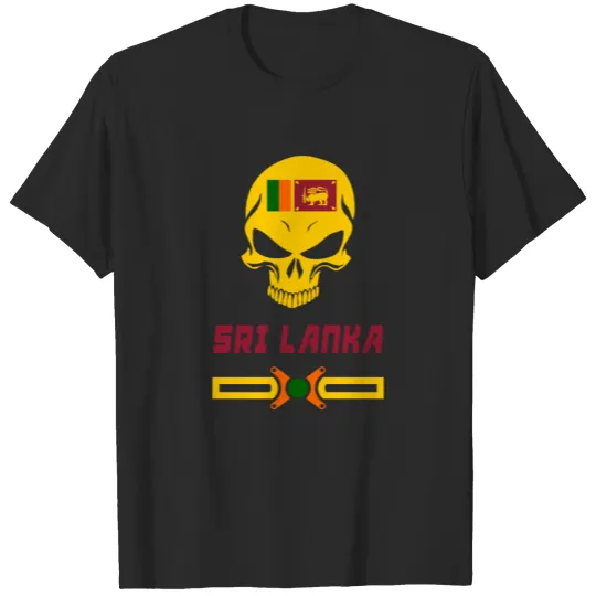 Discover Sri Lanka Skull / Gift Idea T-shirt