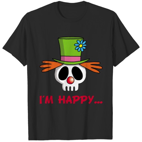 Discover Clown skull T-shirt