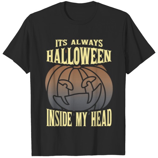Discover It's Always Halloween On My Mind T-shirt
