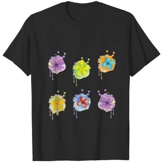 Discover Flowers Motif Set T-shirt