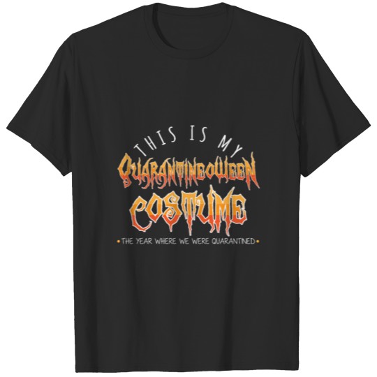 Discover quaranrineoween T-shirt
