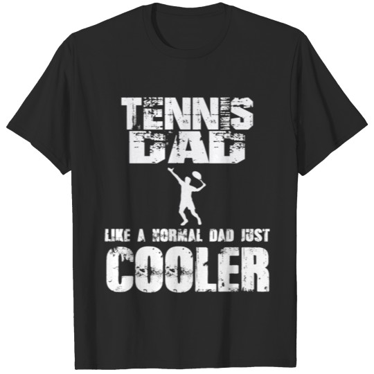 Tennis Dad Fathers Day Gift Tennis Player Ball T-shirt