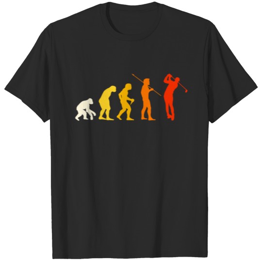 Discover Golf T-Shirt Gift Golfer Evolution T-shirt