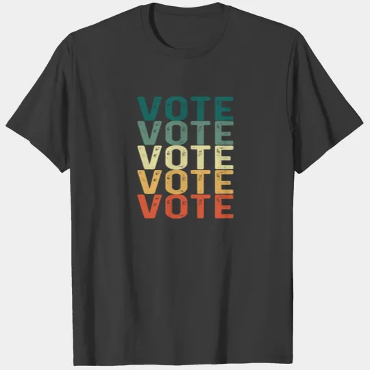 Vote Gift Retro Vintage Vote Election November2020 T-shirt