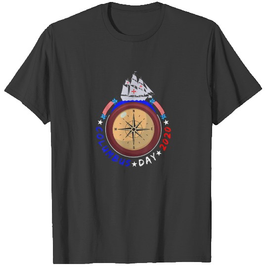 Happy Columbus Day 2020 Discovery Of America 1492 T-shirt