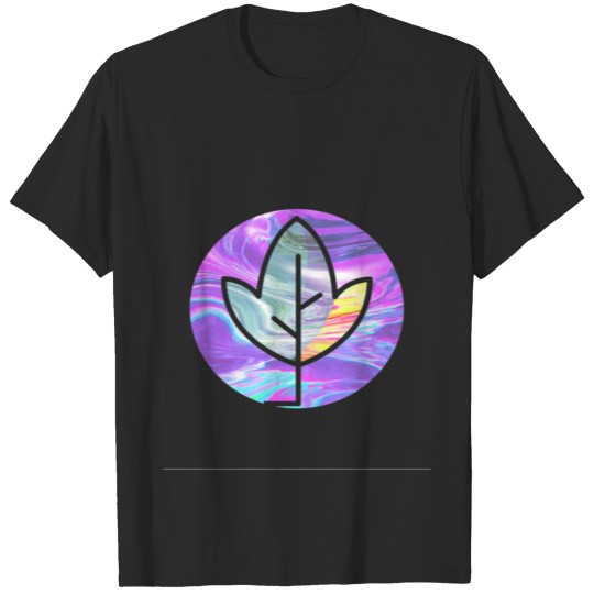 Discover Tree Holographic Iridescent Vibe T-shirt