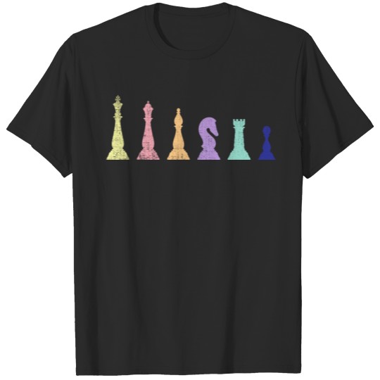 Discover Vintage retro chess chess pieces chess players T-shirt