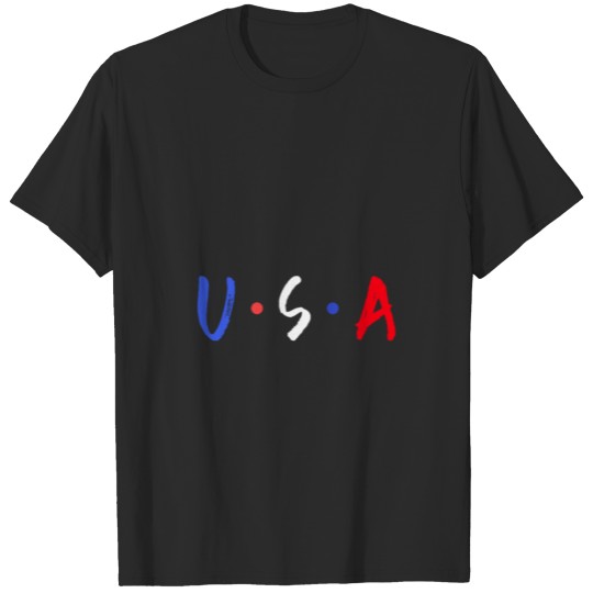 Friends American Flag USA Donald Trump Joe Biden T-shirt